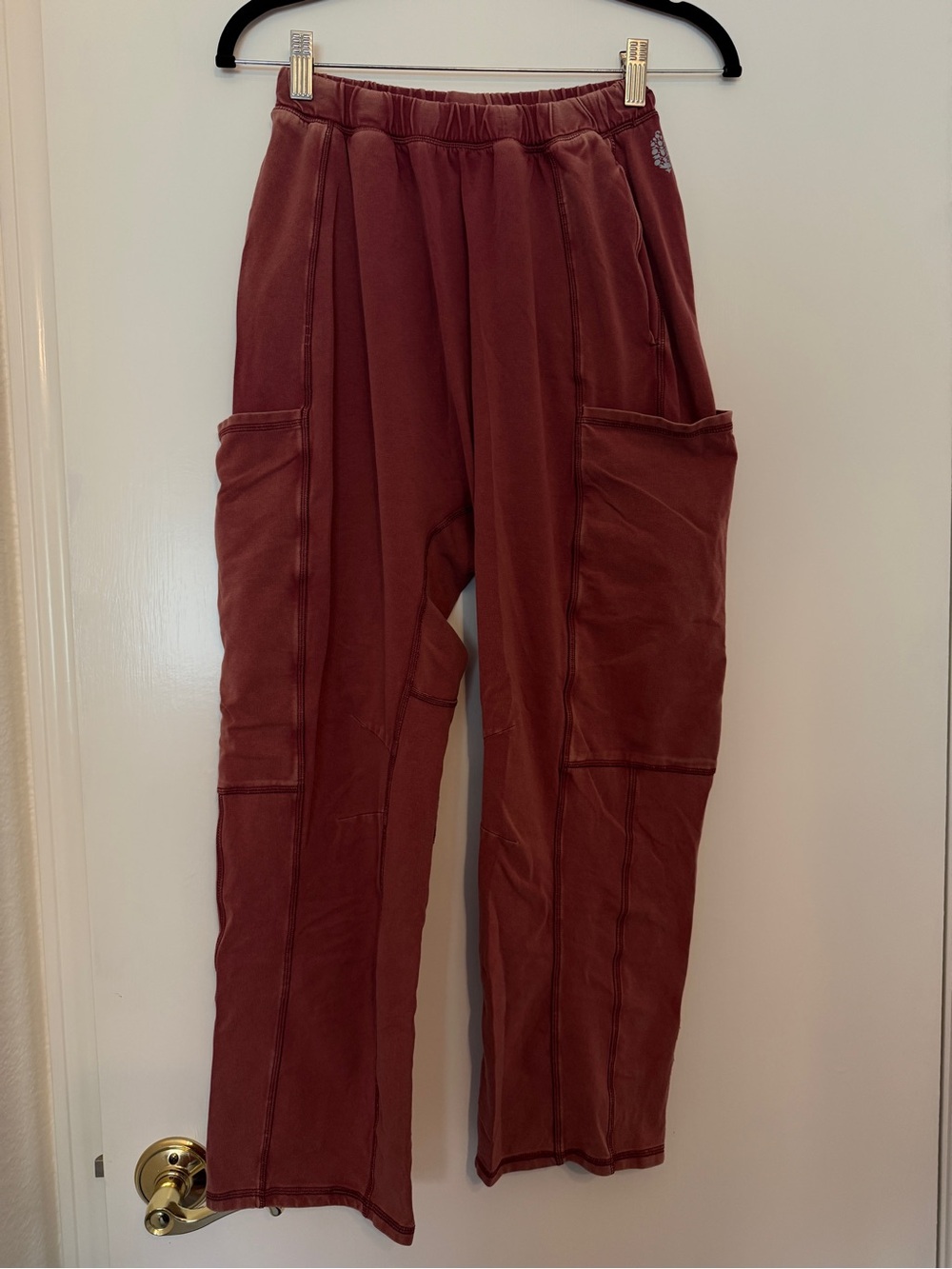 Free People Hot Shot Pants: Sour Cherry - Picture 2 of 5